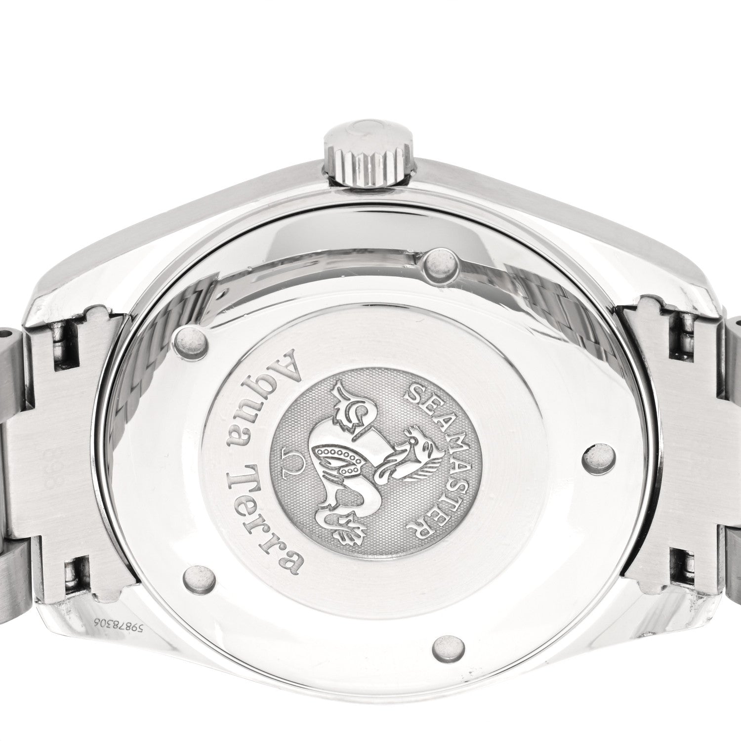 Omega Stainless Steel 39mm Seamaster Aqua Terra Quartz Watch 2517.30 4 of 4