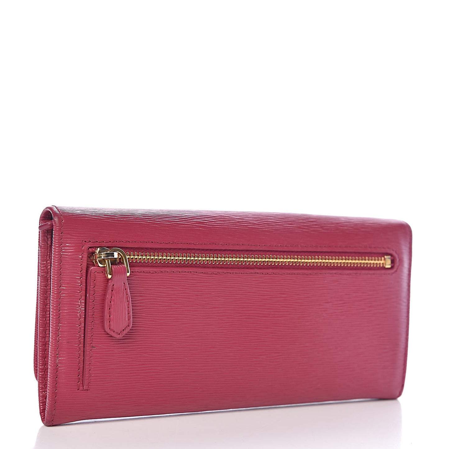 Vitello Move Continental Flap Wallet Peonia