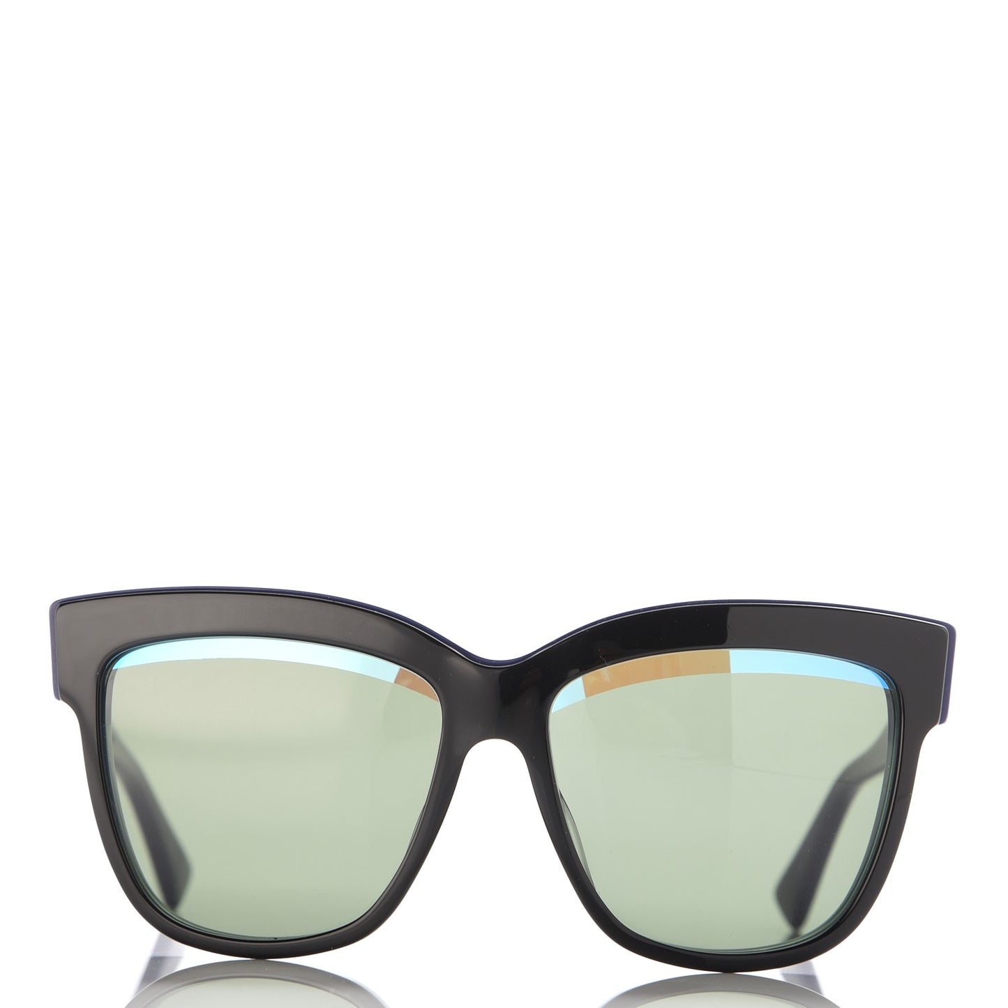 Graphic Sunglasses Black Blue