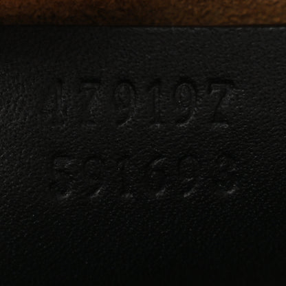 Gucci GG Supreme Monogram Medium Padlock Tote Black 7 of 12