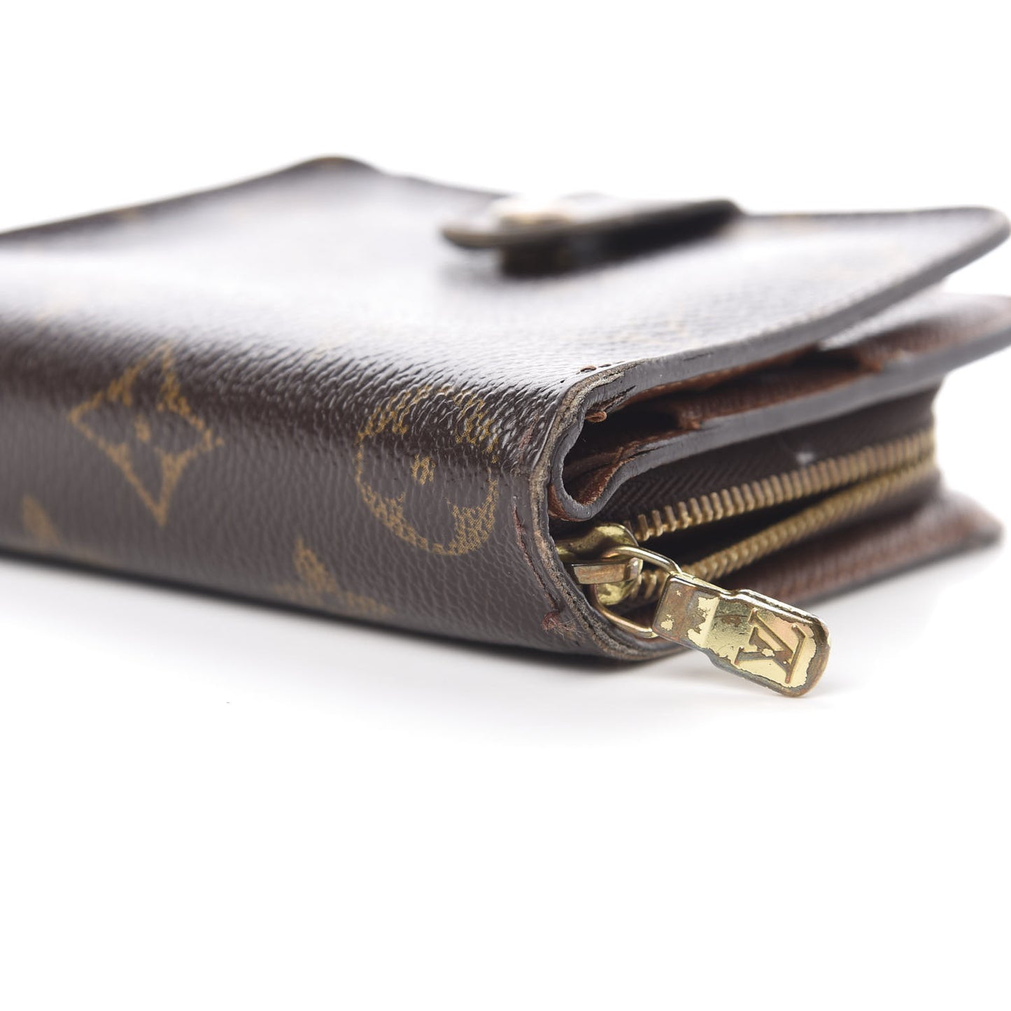 Monogram Compact Zippe Zipped Wallet