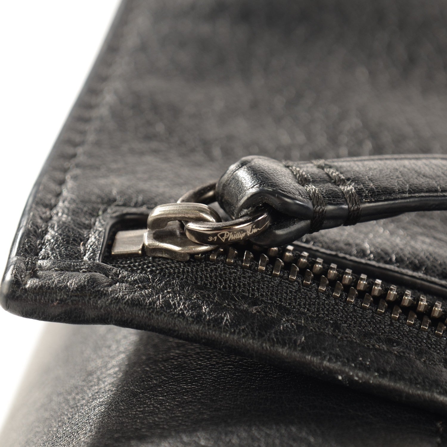 3.1 Phillip Lim 3.1 Smooth Calfskin Large Soleil Bucket Bag Black 9 of 14