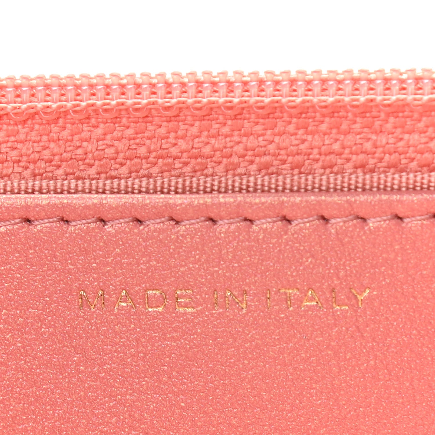 Chanel Iridescent Calfskin Quilted Chanel 19 Wallet On Chain WOC Pink 8 of 12