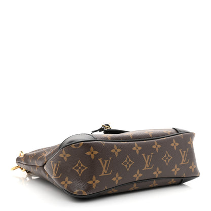 Louis Vuitton Monogram Odeon PM Black 4 of 10