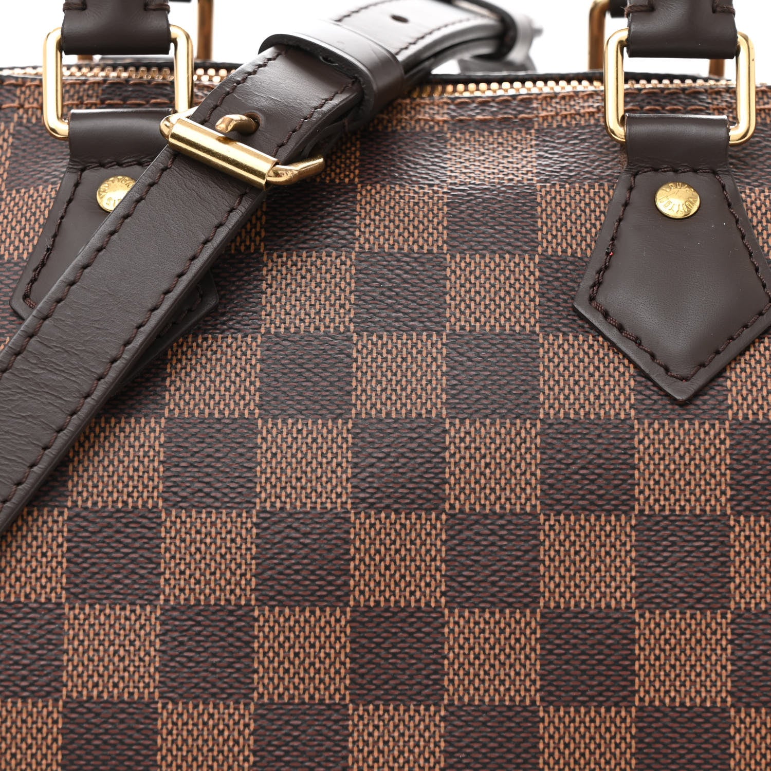 Louis Vuitton Damier Ebene Speedy Bandouliere 25 8 of 11