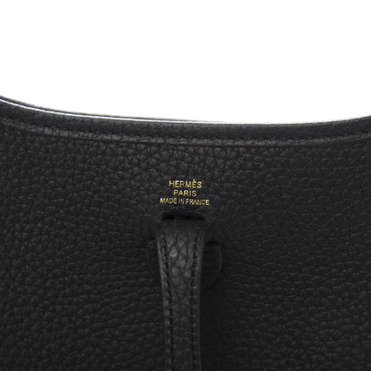Hermes Taurillon Clemence Evelyne TPM Black 5 of 10