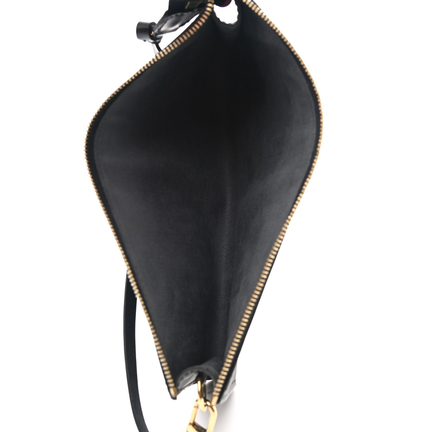 Louis Vuitton Epi Pochette Accessories 24 Black 5 of 7