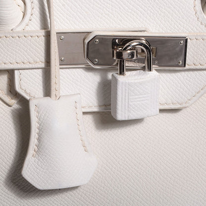Hermes Epsom Birkin 35 White 30 of 40