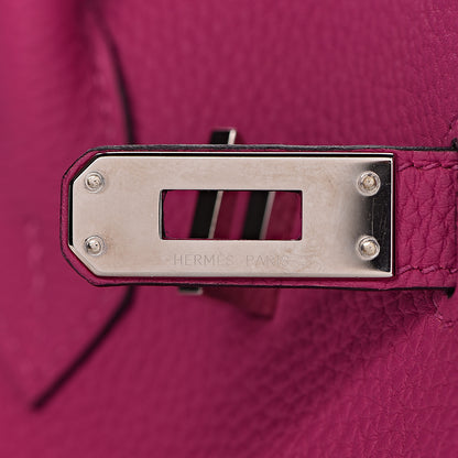 Hermes Togo Birkin 25 Rose Pourpre 14 of 46