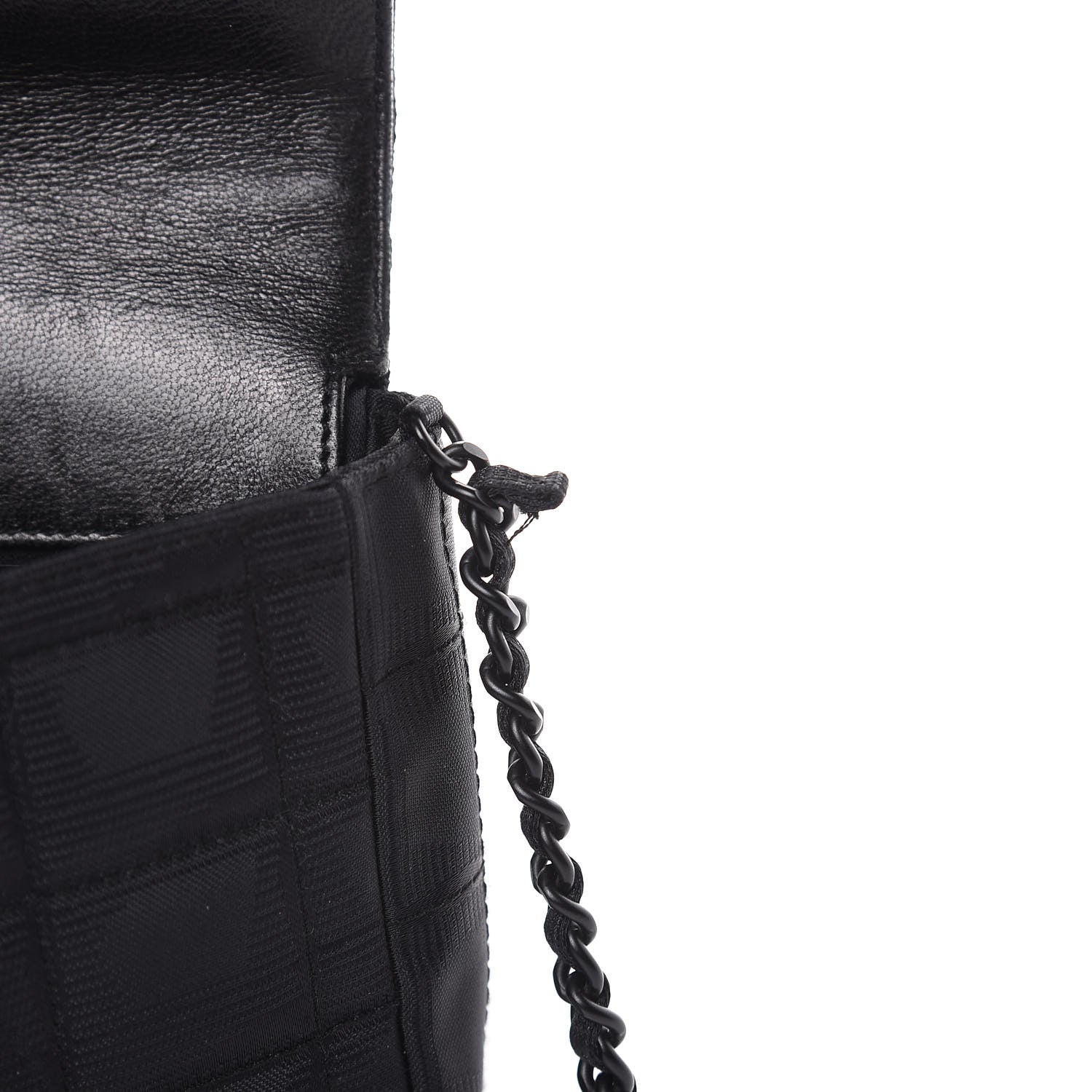Chanel Nylon Travel East West Flap Black 10 of 14