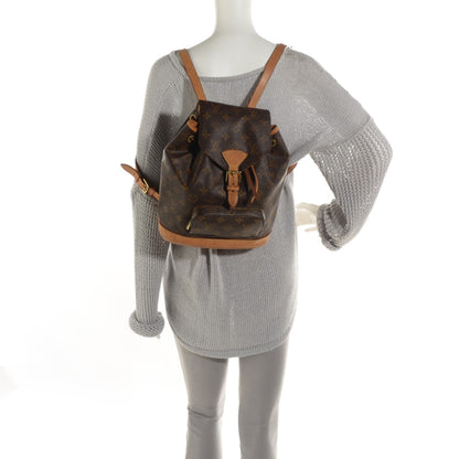 Louis Vuitton Monogram Montsouris MM Backpack 2 of 8