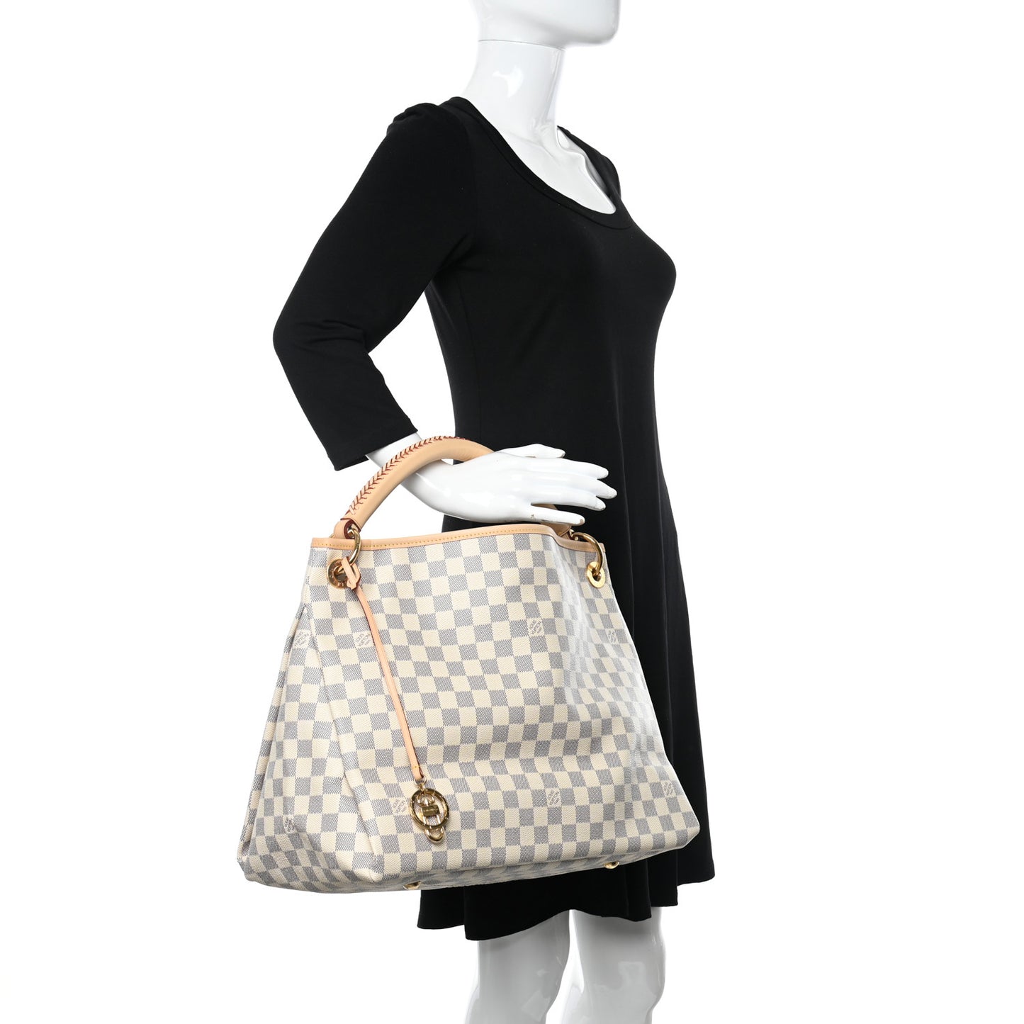 Damier Azur Artsy MM