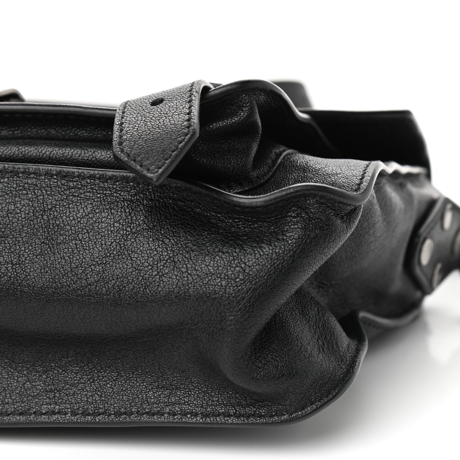 Proenza Schouler Lambskin Tiny PS1 Satchel Black 10 of 10
