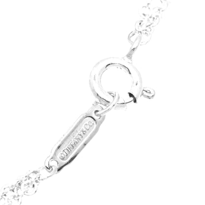 Tiffany Sterling Silver Infinity Double Chain Bracelet 3 of 5
