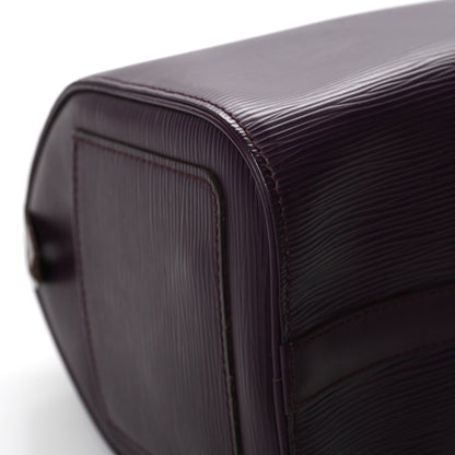 Louis Vuitton Epi Speedy 25 Cassis Purple 4 of 10
