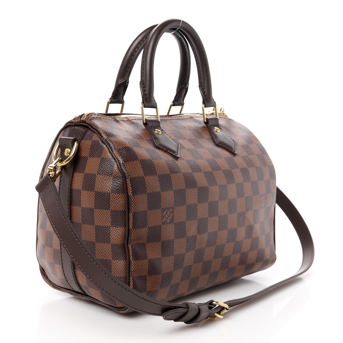 Damier Ebene Speedy Bandouliere 25