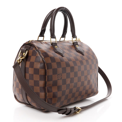Louis Vuitton Damier Ebene Speedy Bandouliere 25 3 of 10
