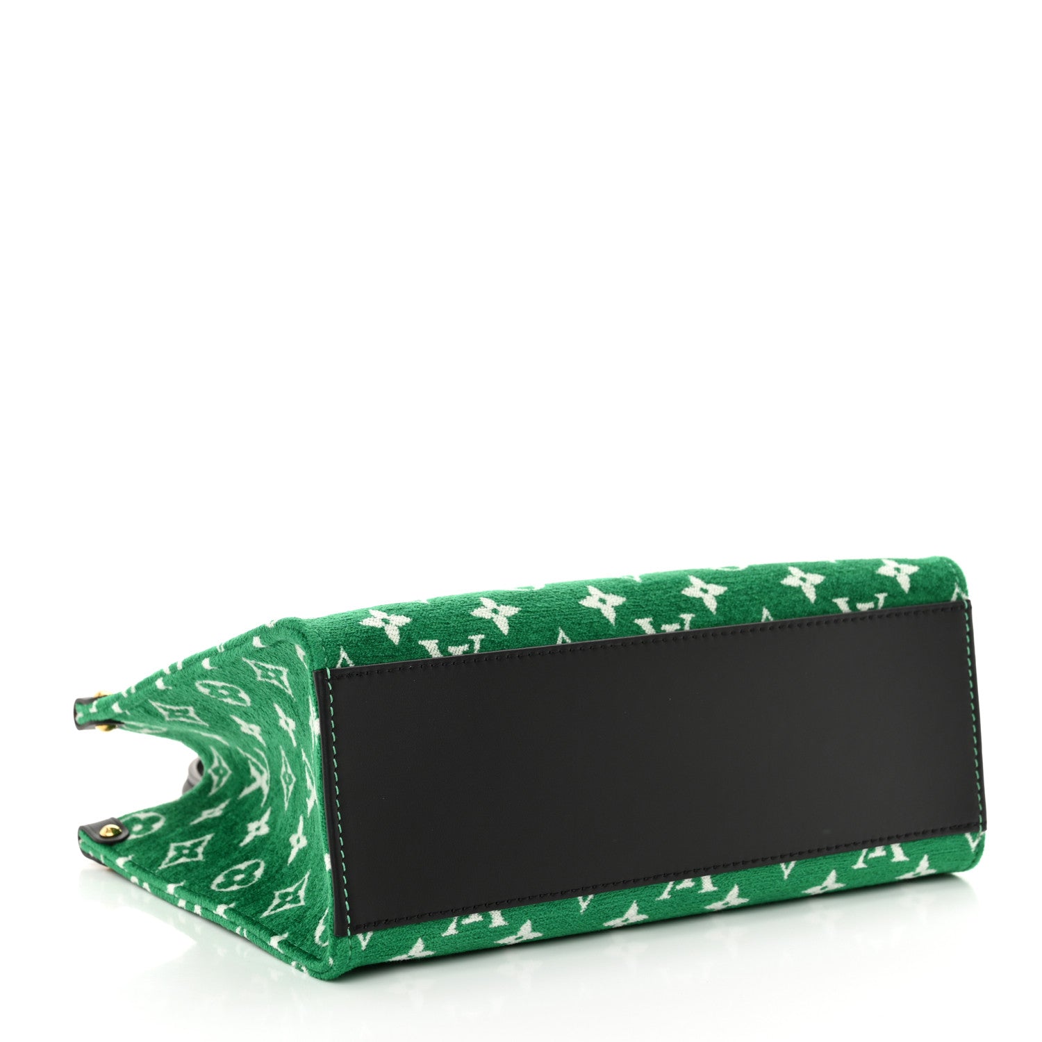 Louis Vuitton Jacquard Velvet Monogram Onthego PM Green 4 of 9