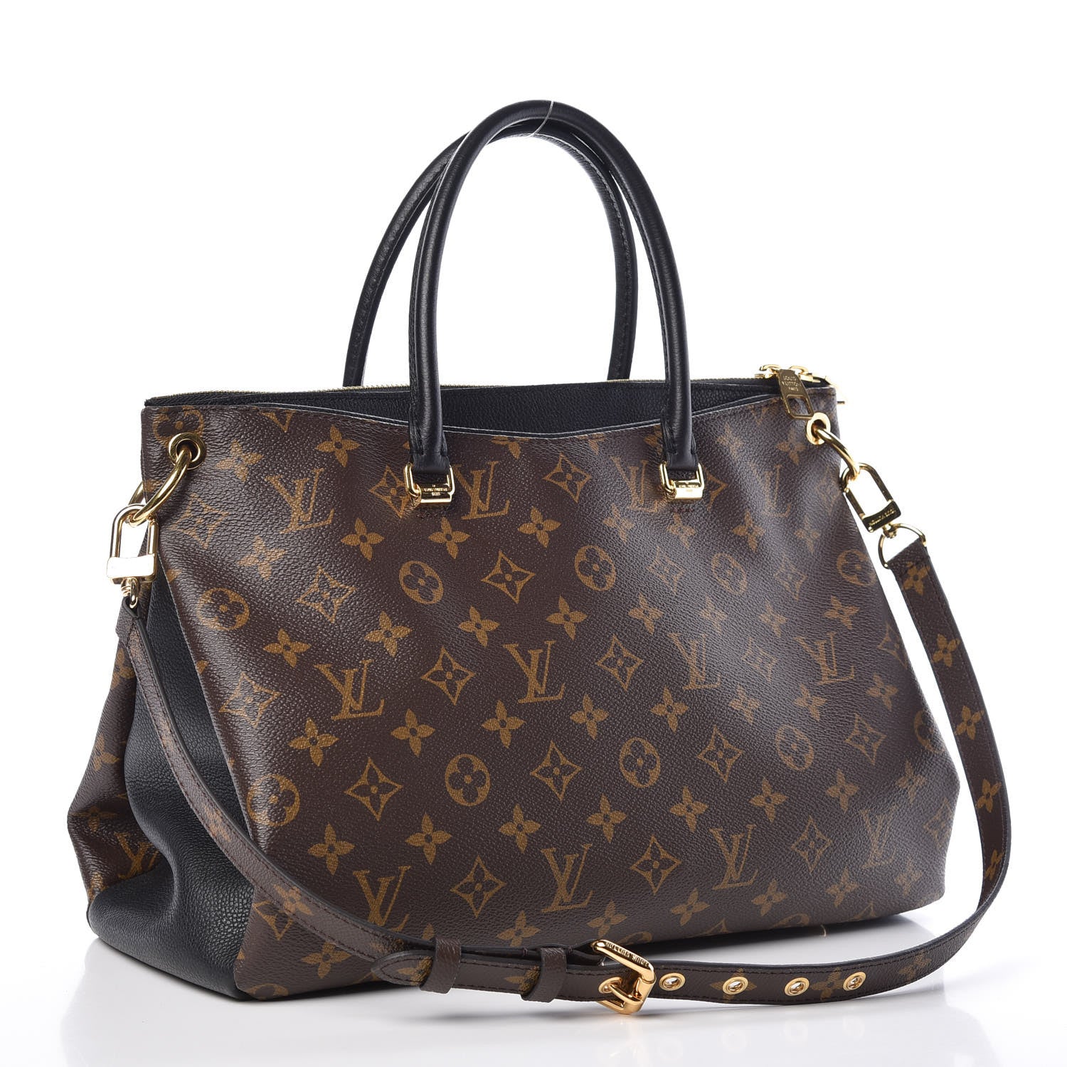Louis Vuitton Monogram Pallas Full Black 3 of 8