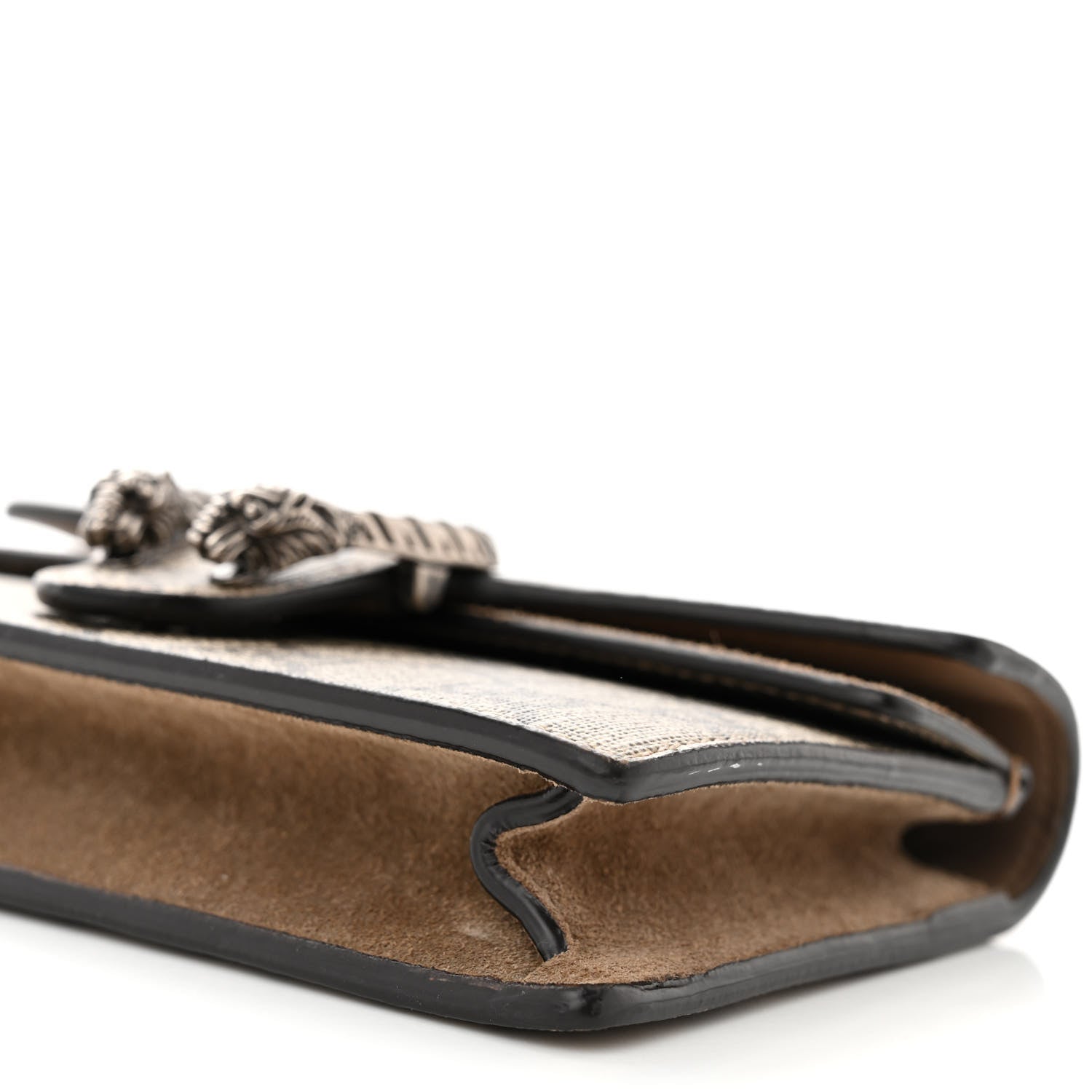 Gucci GG Supreme Monogram Super Mini Dionysus Shoulder Bag Taupe 10 of 11