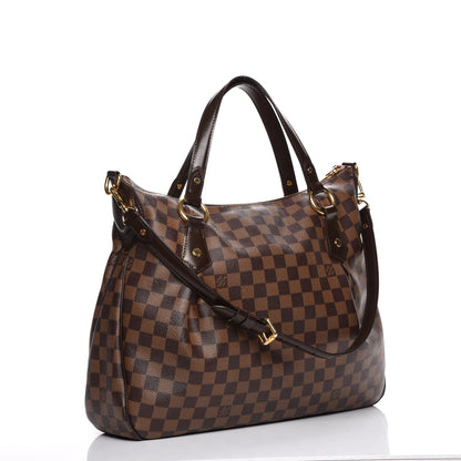 Louis Vuitton Damier Ebene Evora MM 4 of 8