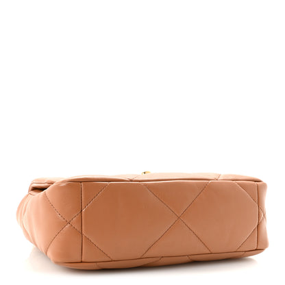 Chanel Lambskin Quilted Medium Chanel 19 Flap Brown 4 of 10