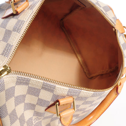 Louis Vuitton Damier Azur Speedy 30 7 of 8