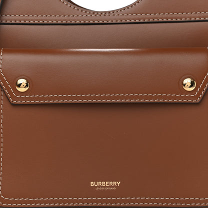 Burberry Smooth Calfskin Mini Pocket Bag Malt Brown 8 of 11