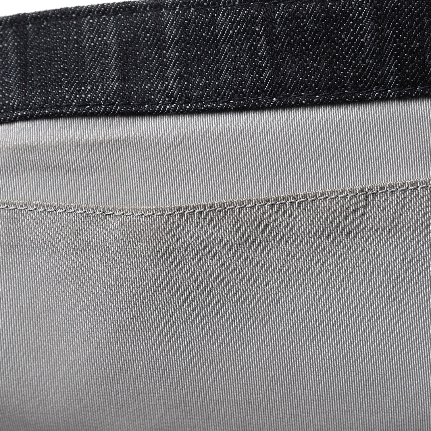 Chanel Denim Quilted Stretch Spirit Messenger Bag 14 of 14