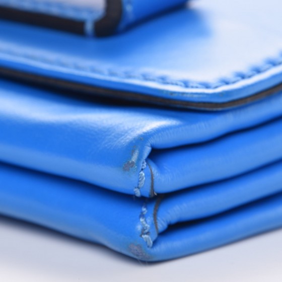 Nappa Mini Va Va Voom Shoulder Bag Blue Fluo