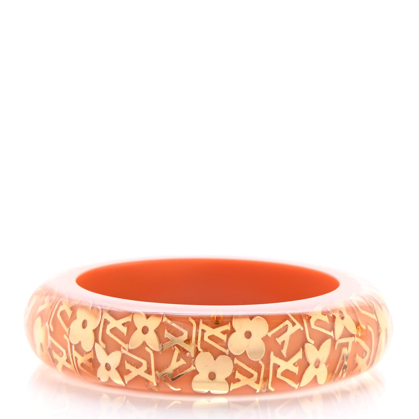 Resin Swarovski Medium Inclusion Bracelet GM Orange Sunset