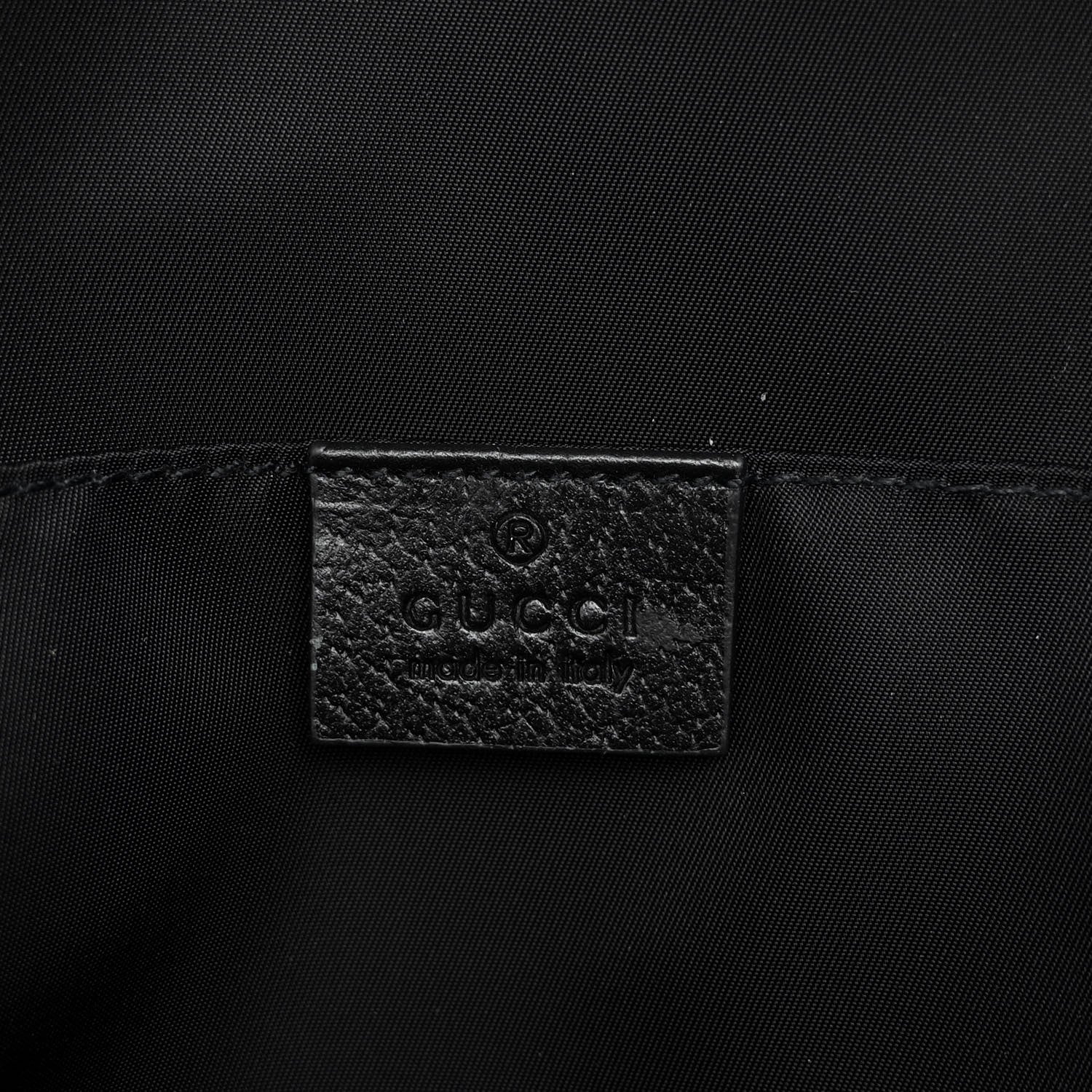 Gucci Econyl Nylon Monogram Off The Grid Backpack Black 6 of 10