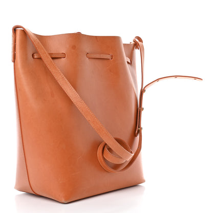Mansur Gavriel Vegetable Tanned Calfskin Bucket Bag Cammello Rosa 2 of 8