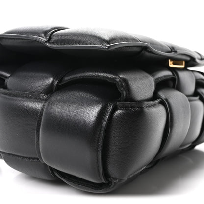 Bottega Veneta Nappa Maxi Intreccio Padded Cassette Crossbody Bag Black Black 9 of 10