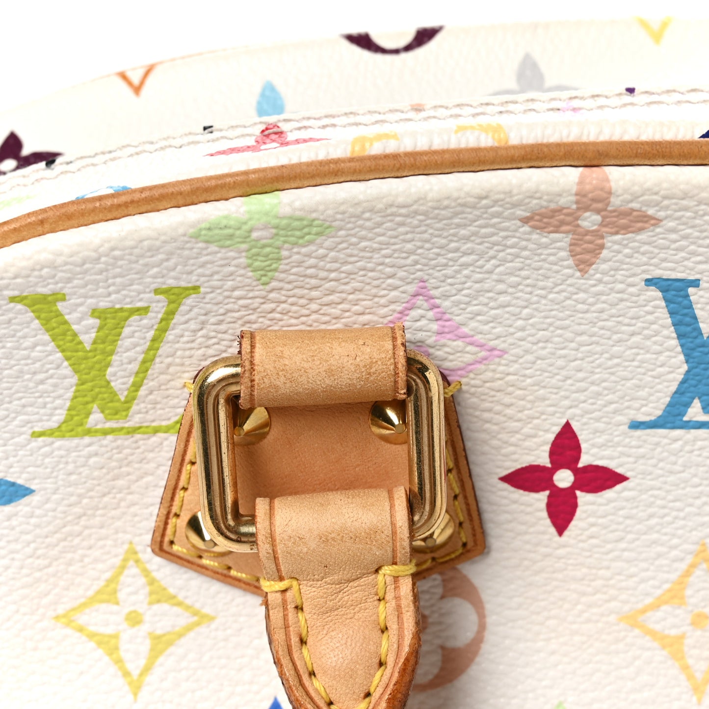 Monogram Multicolor Trouville White