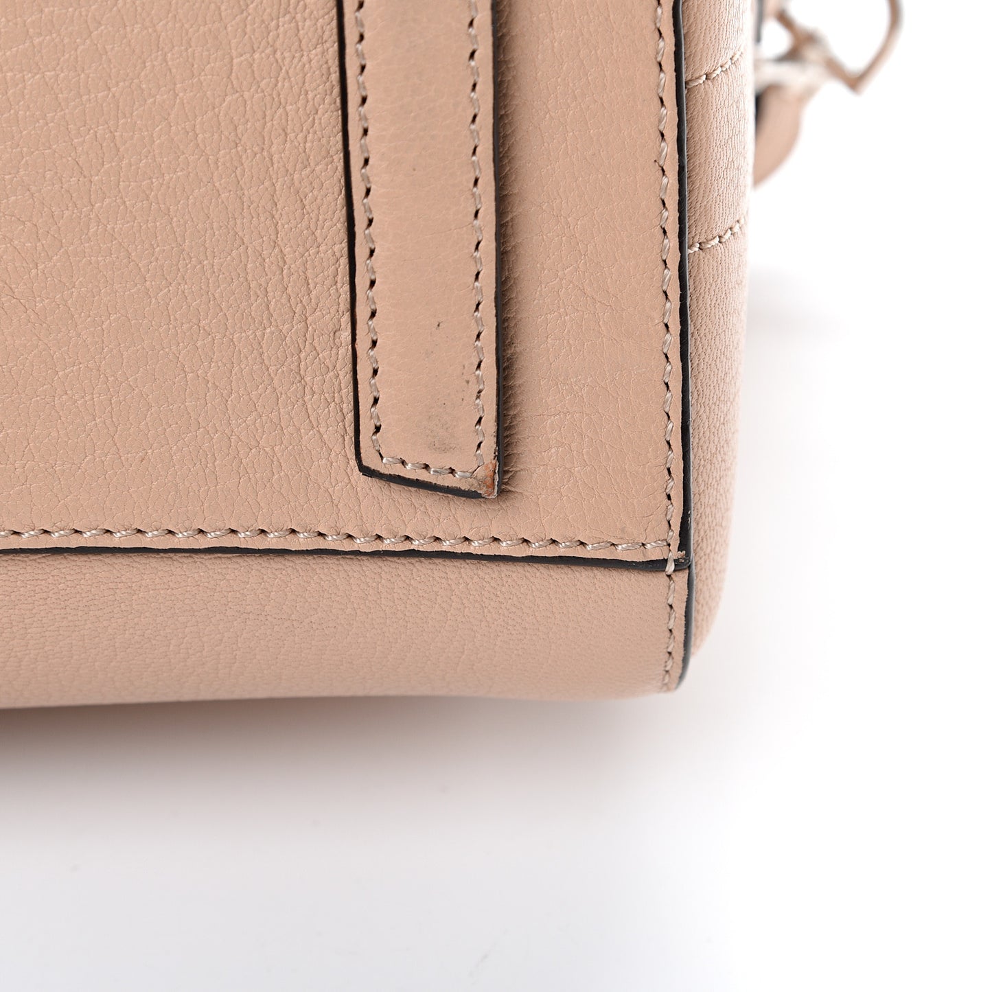 Sugar Goatskin Mini Antigona Powder