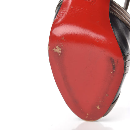 Christian Louboutin Nappa Silk Josefa 120 Platform Sandals 39.5 14 of 15
