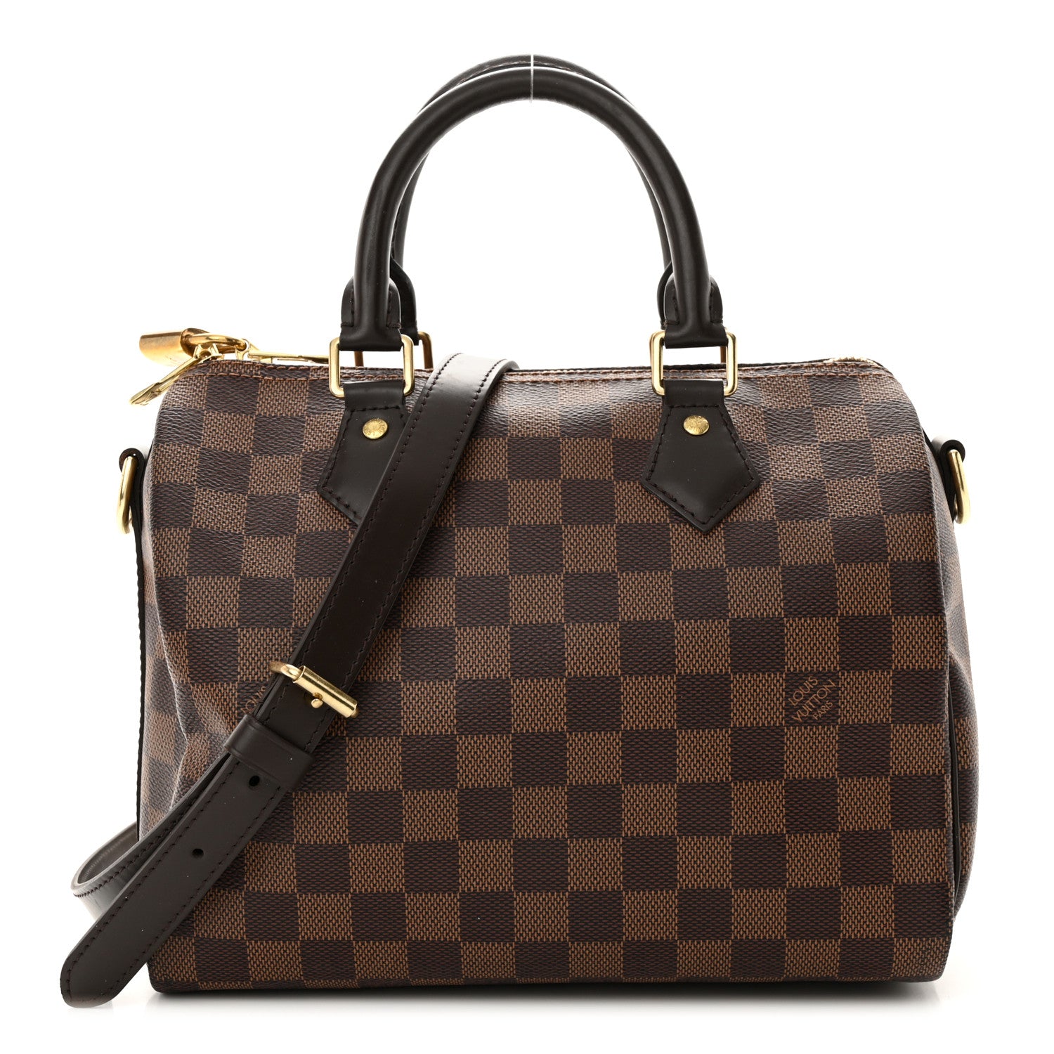 Louis Vuitton Damier Ebene Speedy Bandouliere 25 1 of 10