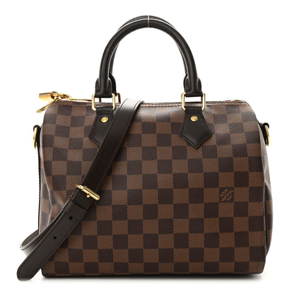 Louis Vuitton Damier Ebene Speedy Bandouliere 25 1 of 10