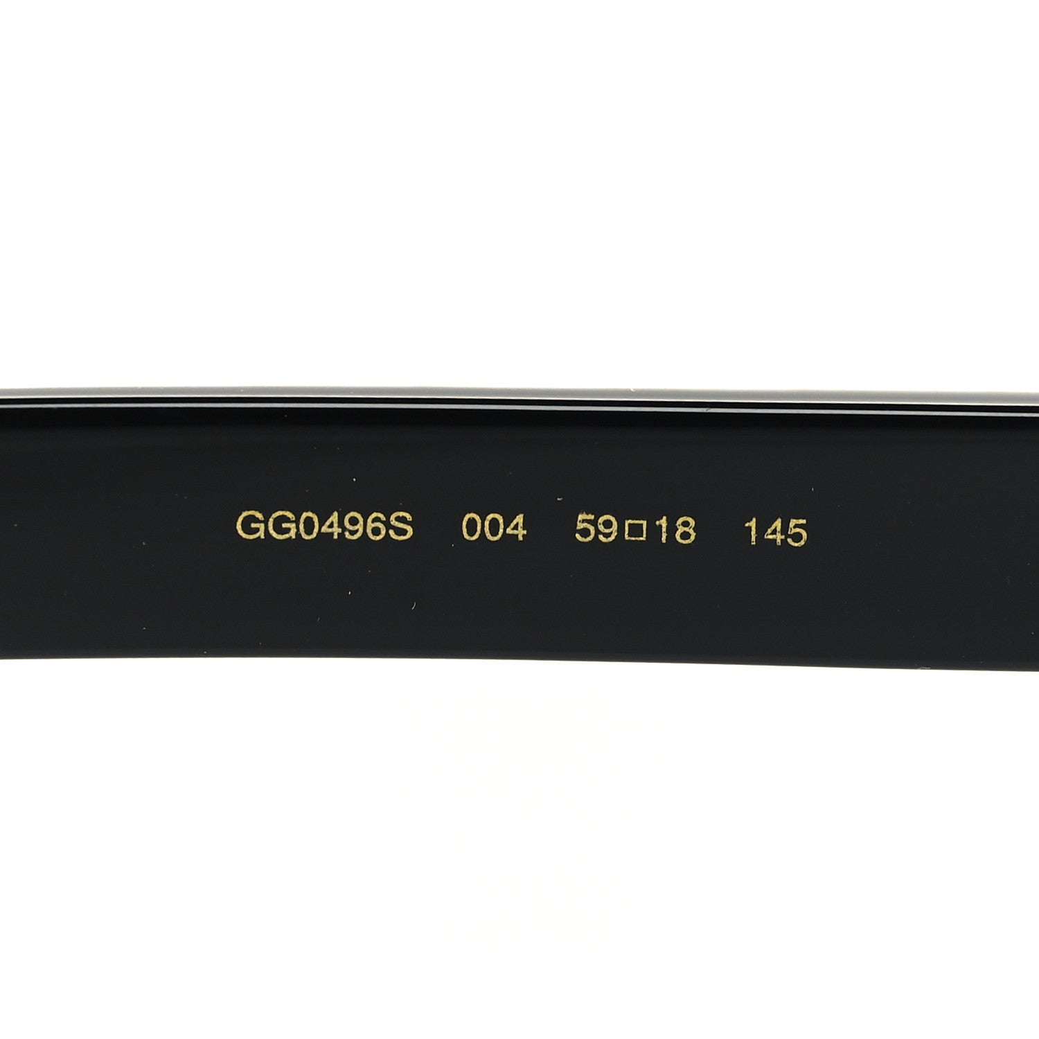 Gucci Acetate Geometric Crystal Sunglasses GG0496S Black 6 of 7