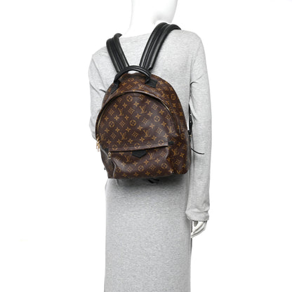 Louis Vuitton Monogram Palm Springs Backpack MM 2 of 9