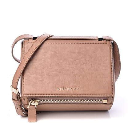 Givenchy Textured Calfskin Mini Pandora Box Crossbody Bag Old Pink 2 of 10
