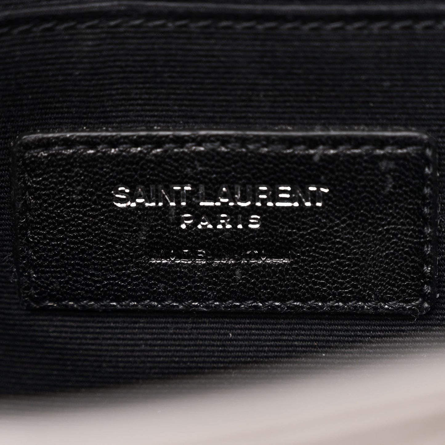 Calfskin Y Quilted Monogram Loulou Crossbody Clutch Storm