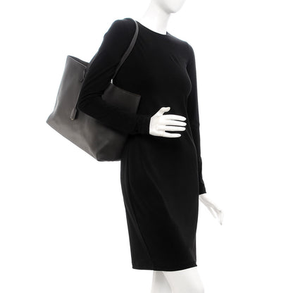 Saint Laurent Calfskin Large Shopping Tote Storm 2 of 8
