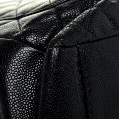 Chanel Caviar Quilted Grand Shopping Tote GST Black 10 of 12