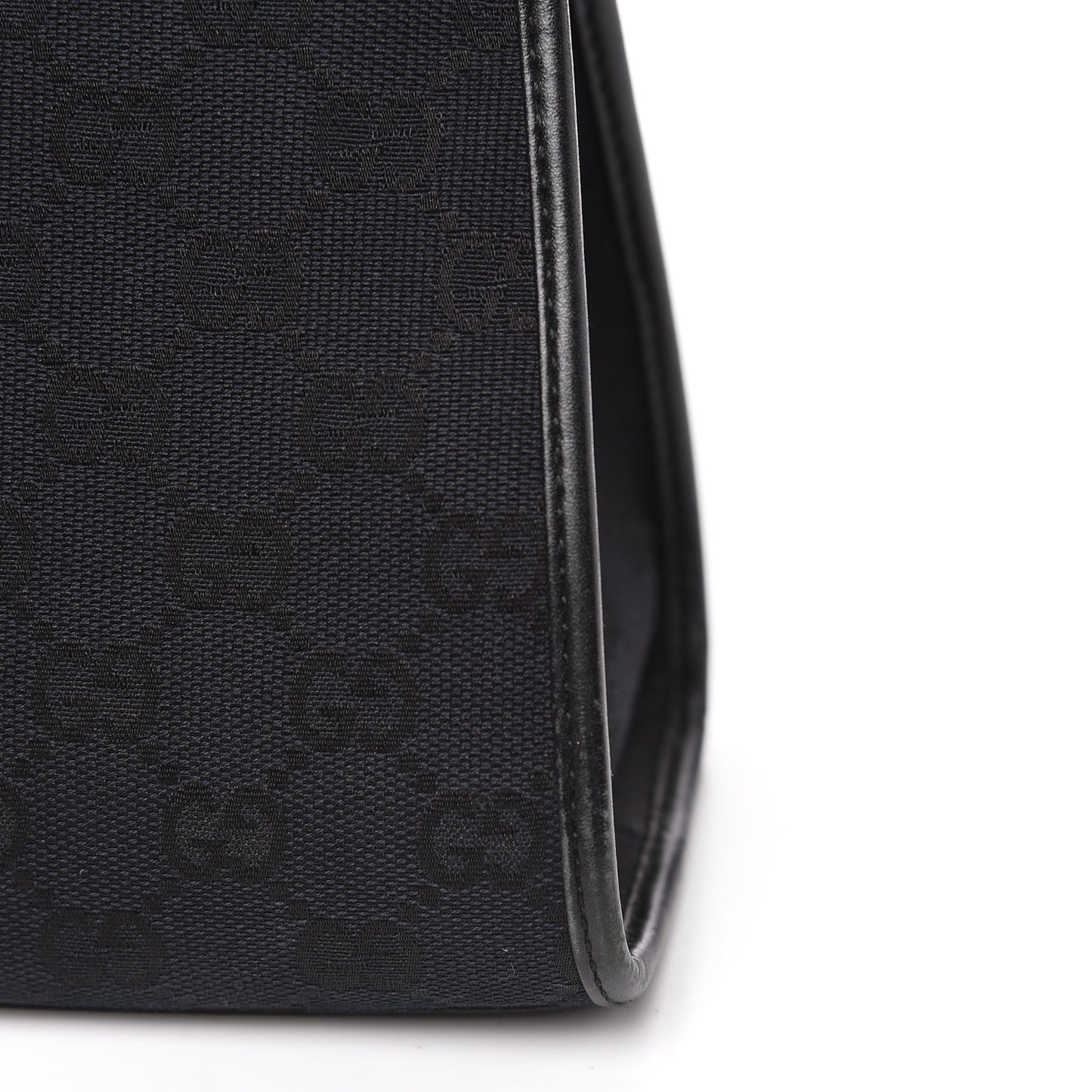 Monogram Bardot Shoulder Bag Black