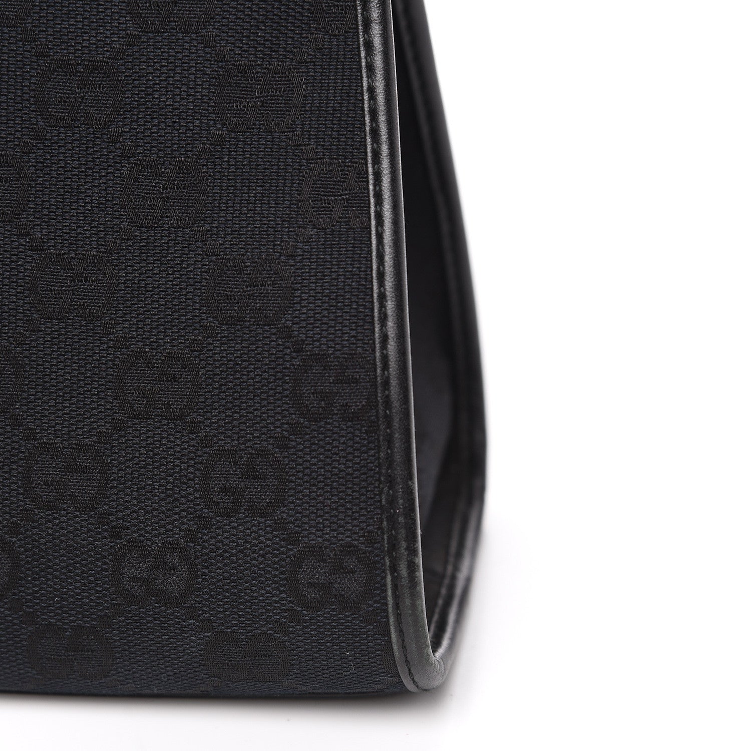 Gucci Monogram Bardot Shoulder Bag Black 12 of 14
