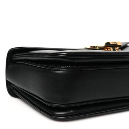 Celine Shiny Calfskin Medium C Bag Black 9 of 10