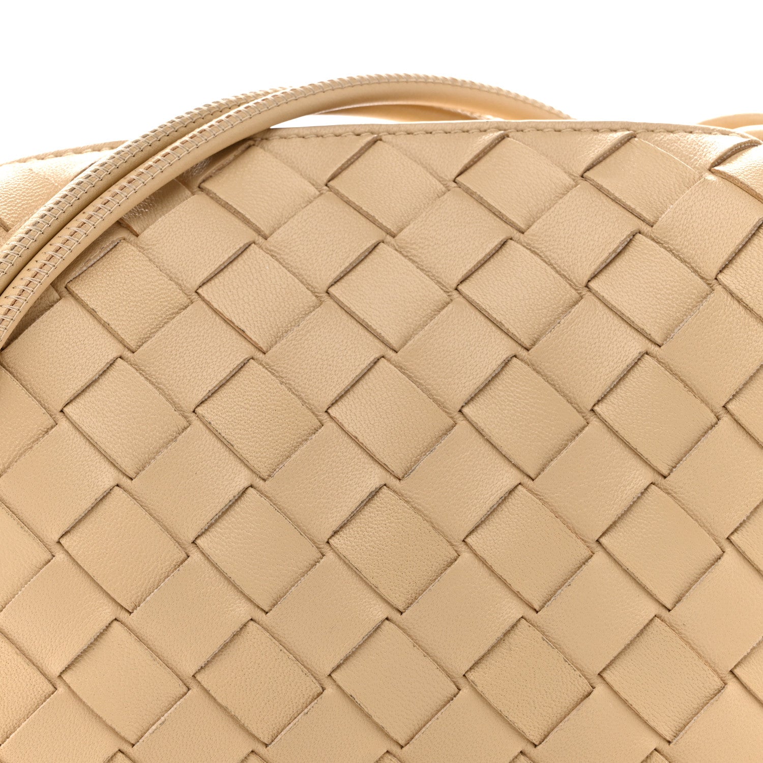 Bottega Veneta Nappa Intrecciato Mini Loop Camera Bag Porridge 7 of 11