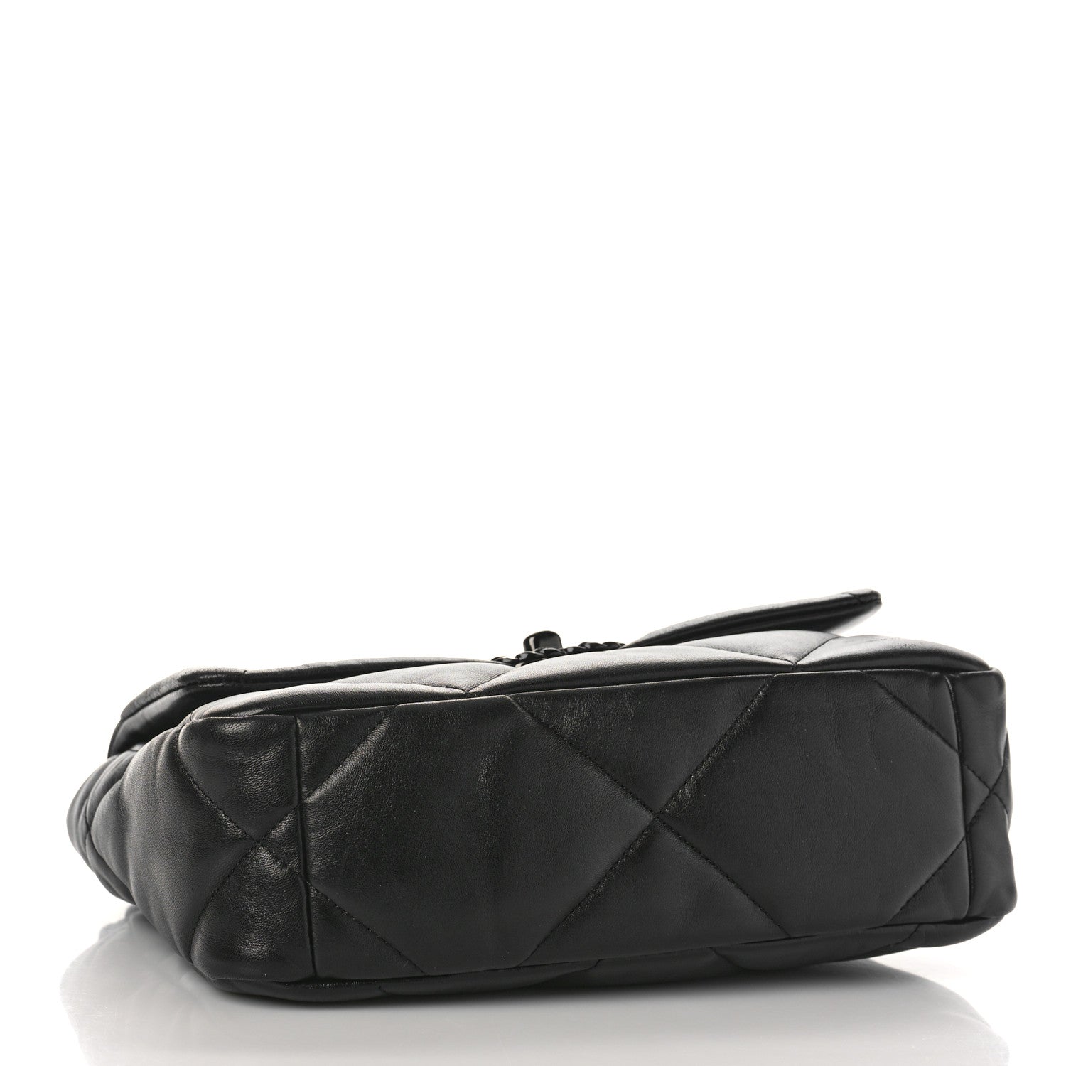 Chanel Lambskin Quilted Medium Chanel 19 Flap So Black 4 of 10